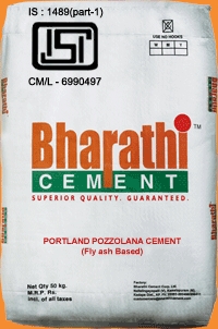 Bharathi OPC 43 Cement 50kg